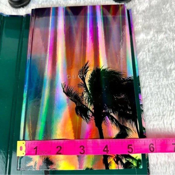 Gucci Chrome Notebook, stickers, Notecards and Envelope set with shoppin… - Picture 12 of 14